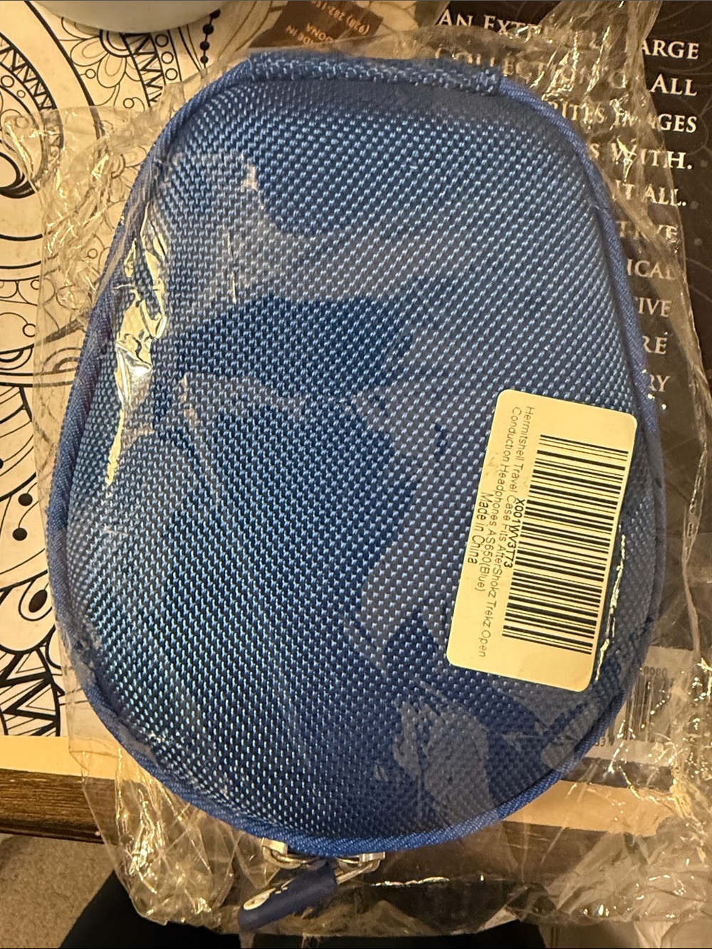 Blue SHOKZ Travel Case- Compact Organizer